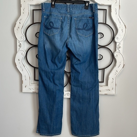 SEVEN7 BOOT CUT RELAXED FIT JEANS SIZE 14 - Picture 6 of 11